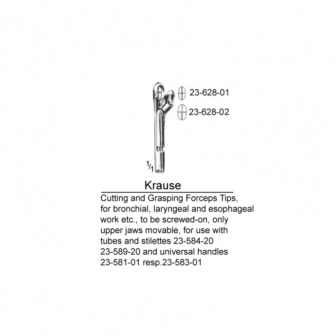 Krause, (Forcep tips)